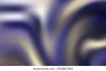 Abstract swirling vector background with smooth gradients of purple, cream, and navy, creating a soft flowing motion.