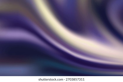 Abstrato fundo de vetor de redemoinho com gradientes suaves de roxo, creme e marinha, criando um movimento fluido suave.