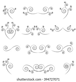 Abstract swirls