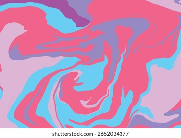Redemoinhos abstratos de coral, rosa, alfazema e turquesa.
A textura ondulada e marmoreada acrescenta uma sensação de movimento e criatividade, tornando-a ideal para visuais atraentes.