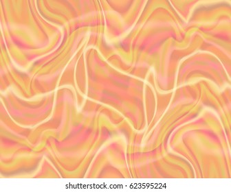 Abstract swirly gradient background design with pastel orange colors.  Vector EPS-10 file, transparency used. 