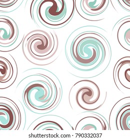 Abstract swirly  seamless pattern background
