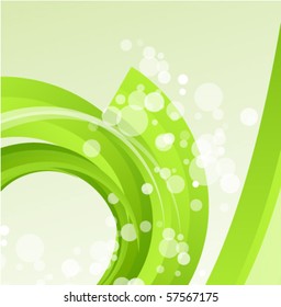 Abstract swirly shape background