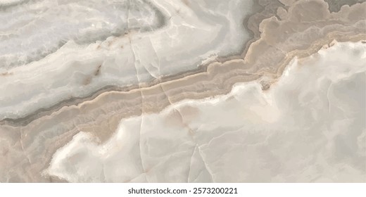 Abstract swirly texture. Fantasy fractal background. 3D rendering. Shellfish, stone, pearl. Beige and grey