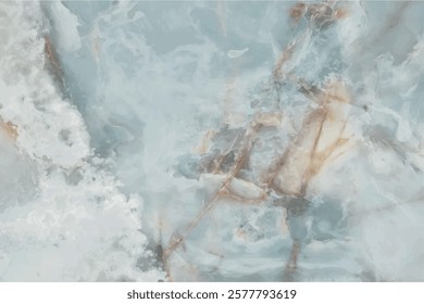 Abstract swirly texture. Fantasy fractal background. 3D rendering. Shellfish, stone, pearl. Blue, beige, grey and white