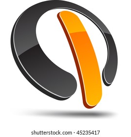 Abstract switch element. Vector illustration.