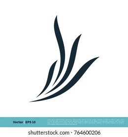 Abstract Swoosh Icon Vector Logo Template Illustration Design. Vector EPS 10.