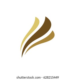 Abstract swoosh logo