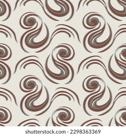 Abstract swril pattern design illustration