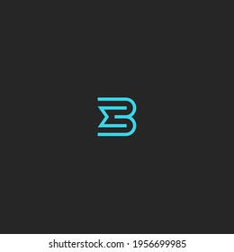 abstract symbol 3 sigma vector illustration