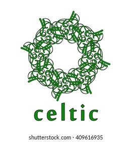 Abstract symbol. Celtic design