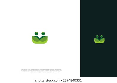Abstract symbol community togetherness People social connection icon, Vector illustration logo design template 