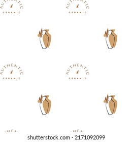 Abstract symbol of handicrafts and craft boutiques. Vector pattern for logo - mysterious boho style.