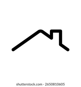 Abstract Symbol of a Home, Shelter, or Residential Property