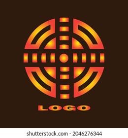 Abstract, symbol, icon, geometric illustrator logo vector design. 