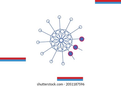 abstract symbol and icon vector illustration design