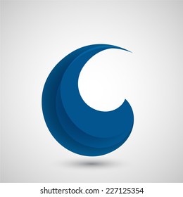 Abstract Symbol Icon Wave.