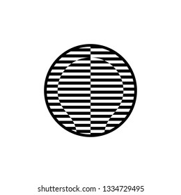 abstract symbol from light bulb logo design concept