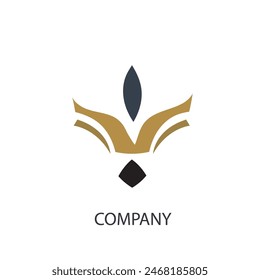 Abstract symbol of logo, Design for Medicine Hospital Medical emergency logo design, logotype for medical pharmacy.vector floral and shape illustration.