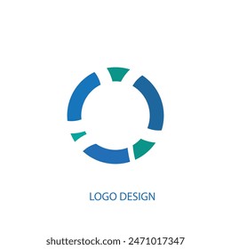Abstract symbol of logo, geometric shape logotype for company, business, networking,web, medical pharmacy.vector line and shape icon illustration.
