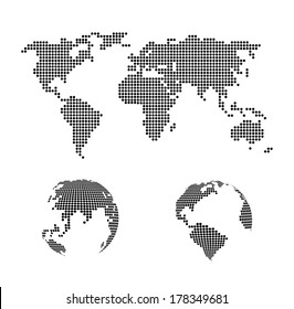 abstract symbol of the planet