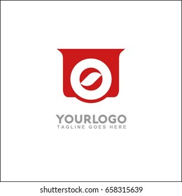 Abstract symbol of shield. Shield icon. Security company logo. Abstract symbol of security. Letter 0