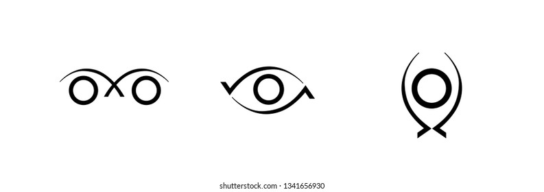 abstract symbol, sign or logo for creative company