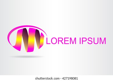 Abstract symbol. Template for logo.