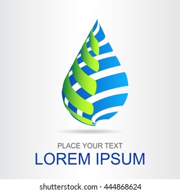Abstract symbol. Template for logo.