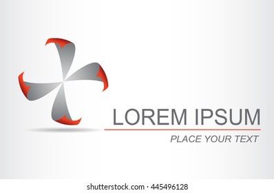 Abstract symbol. Template for logo.