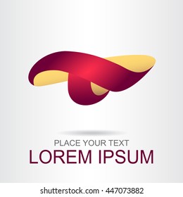 Abstract symbol. Template for logo.