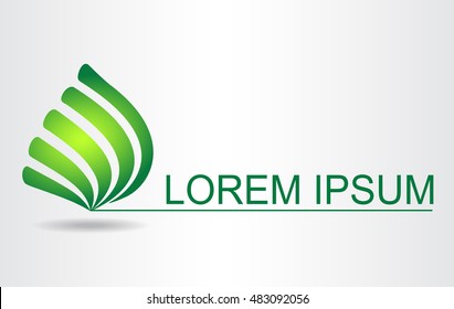 Abstract symbol. Template for logo.