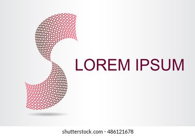 Abstract symbol. Template for logo.