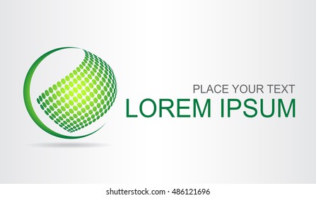 Abstract symbol. Template for logo.