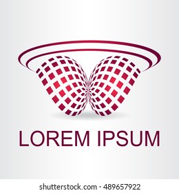 Abstract symbol. Template for logo.