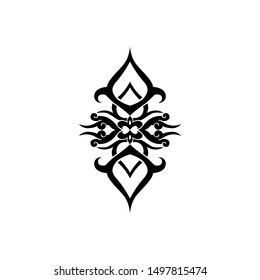 Abstract symbol tribal concept vector design
