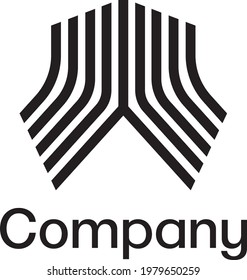 Abstract symbol for use in brands and logos