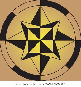 design de vetor de símbolo abstrato, vetor retro futurista para usar símbolo ou logotipo