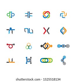 Abstract symbol  vector illustration design