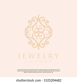 abstract symbol vector logo luxury style