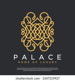 abstract symbol vector logo luxury style