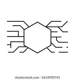 abstract symbolism line icon vector. abstract symbolism sign. isolated contour symbol black illustration