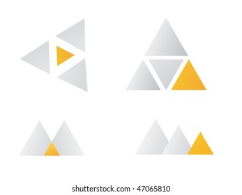 abstrakte Symbole
