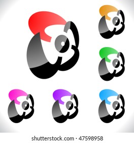 Abstract symbols.