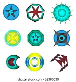 Abstract symbols