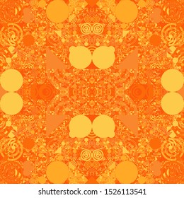 Abstract Symbols Pattern Generative Art background illustration