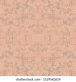 Abstract Symbols Pattern Generative Art background illustration