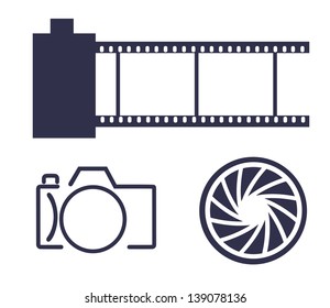 abstract symbols of the photo