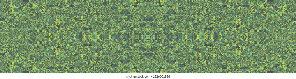 Abstract Symbols Random Distributed Pattern Generative Art background illustration