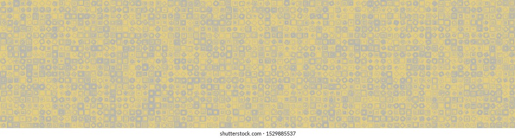 Abstract Symbols Random Distributed Pattern Computational Generative Art background illustration
